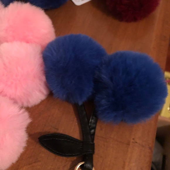 Free People Fax Fur Pom Pom Key Chain - Picture 5 of 9